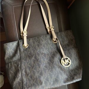 Michael Kors Brown Tote Bag